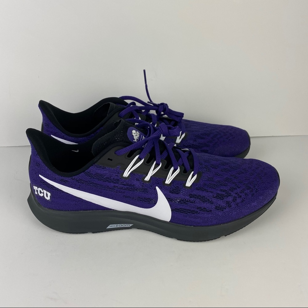 Nike Air Zoom Pegasus 36 TCU Horned Frogs Size 11